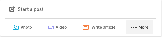 linkedin adds new features to post options